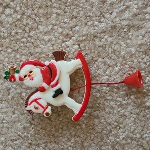 Vintage Santa pin